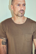 Men's Modal Pocket Sailor Crew Neck Tee - view 21