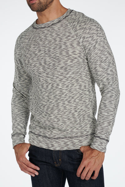 Men's Soft Knit Melange V-Neck Sweater – Mika Jaymes