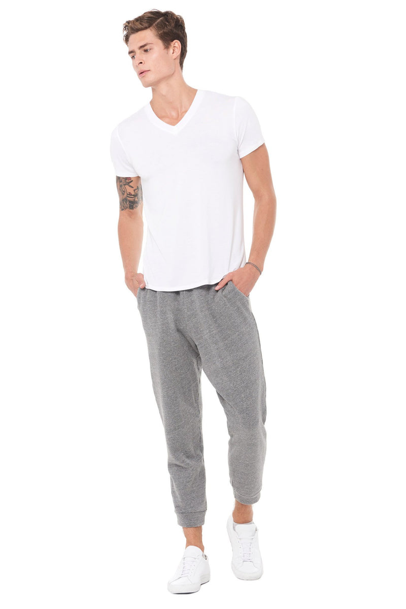 Men's Back Zip French Terry Sweatpant