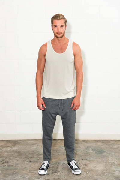 Men's Modal Scoop Neck Tank Top