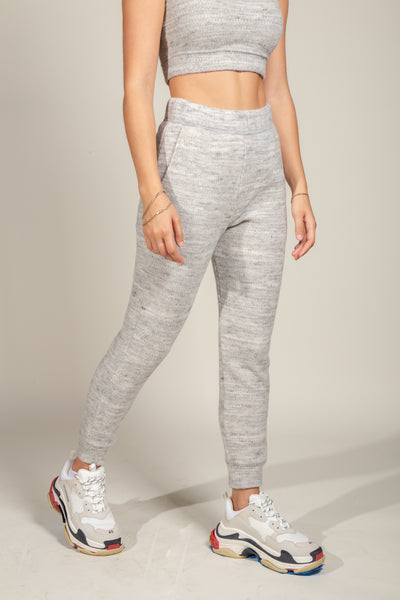 Women's French Terry Cuff Bottom Back Pocket Sweatpant – Mika Jaymes