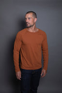 Men's Cameron Tri-Blend Long Sleeve Tee — Mika Jaymes (view 5)
