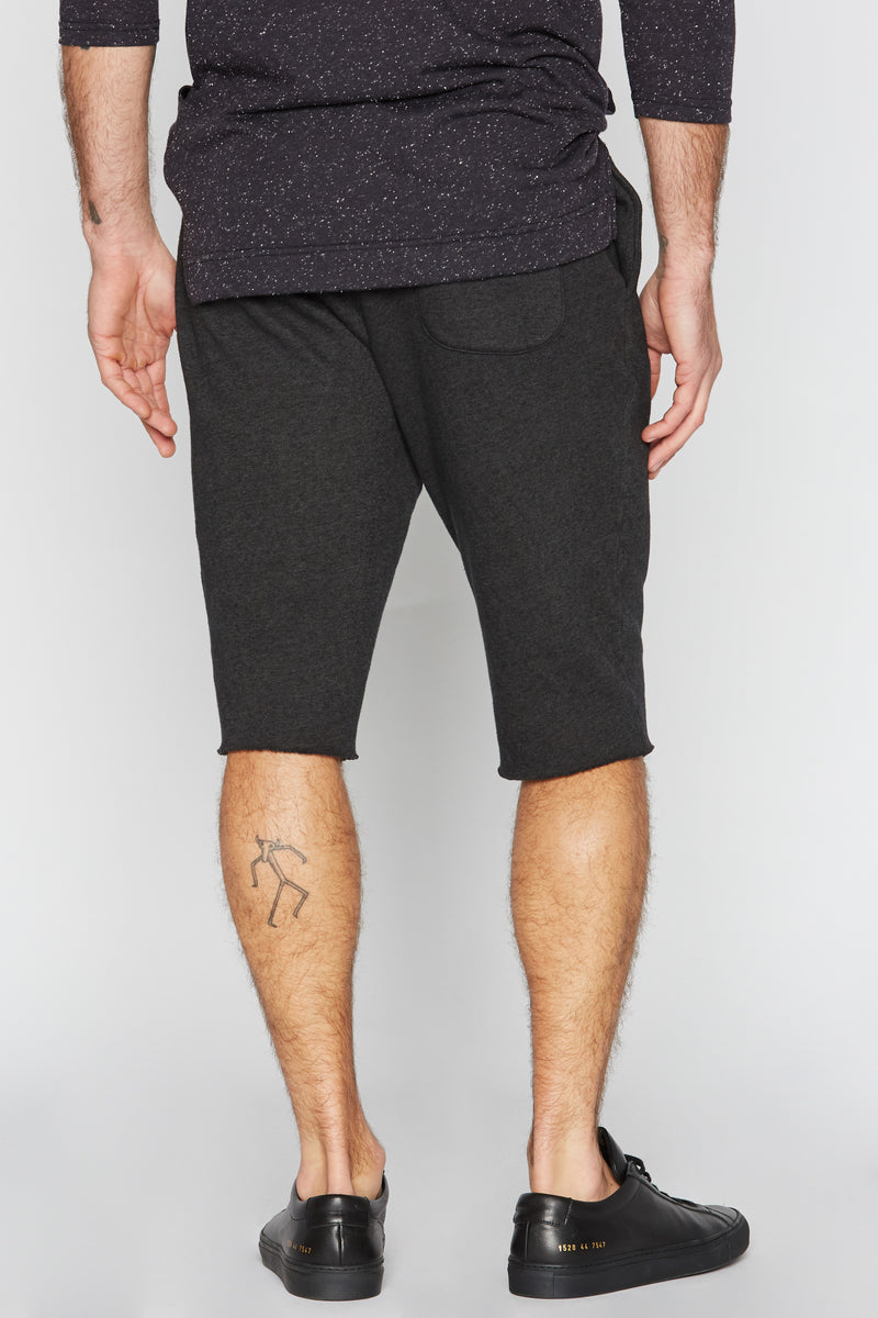 Men's French Terry Cut Off Short