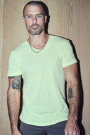 Men's Cotton Linen V-Neck Tee — Mika Jaymes