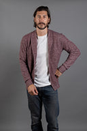 Men's Soft Knit Melange Cardigan Sweater - view 29