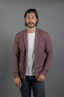 Men's Soft Knit Melange Cardigan Sweater - view 30