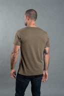 Men's Tri-Blend V-Pocket Tee — Mika Jaymes (view 9)