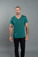 Men's Modal Classic V-Neck Tee — Mika Jaymes (view 2)