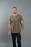 Men's Tri-Blend Crew Tee — Mika Jaymes (view 2)