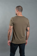 Men's Tri-Blend Crew Tee — Mika Jaymes (view 3)