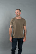 Men's Brolin Raw Neck Crew Tee — Mika Jaymes