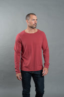 Men's Cameron Tri-Blend Long Sleeve Tee — Mika Jaymes (view 11)