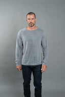 Men's Cameron Tri-Blend Long Sleeve Tee — Mika Jaymes (view 6)