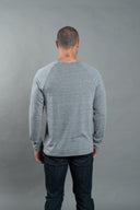 Men's Cameron Tri-Blend Long Sleeve Tee — Mika Jaymes (view 9)