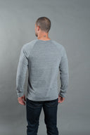 Men's Cameron Tri-Blend Long Sleeve Tee — Mika Jaymes (view 10)