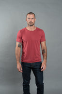Men's Tri-Blend Patch Sleeve Tee — Mika Jaymes (view 5)