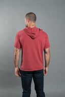 Men's Jersey Tee Kangaroo Pocket Hoodie — Mika Jaymes (view 3)