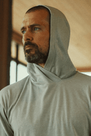 Men's Jersey Tee Kangaroo Pocket Hoodie — Mika Jaymes (view 11)