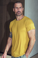 Men's Tri-Blend Crew Tee — Mika Jaymes (view 4)