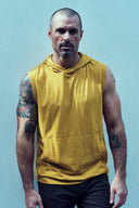 Men's Sleeveless Tri-Blend Hoodie
