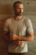 Men's Tri-Blend Patch Sleeve Tee — Mika Jaymes (view 13)