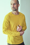 Men's Cameron Tri-Blend Long Sleeve Tee — Mika Jaymes (view 15)
