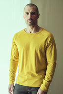 Men's Cameron Tri-Blend Long Sleeve Tee — Mika Jaymes (view 16)