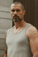 Men's Cotton Linen Tank - view 10