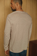 Men's Cotton Long Sleeve Henley - view 4