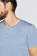 Men's Crew Neck Stripe Tee - view 12