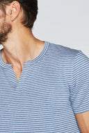 Men's Cross V-Neck Stripe Tee - view 14