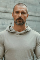 Men's Linen Blend Long Sleeve Hoodie - view 29