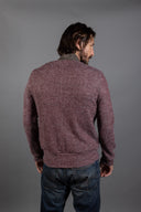Men's Soft Knit Melange Bomber Jacket - view 4