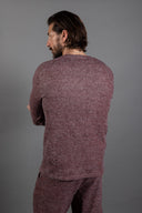 Men's Soft Knit Melange V-Neck Sweater - view 22