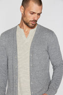 Men's Tri-Blend Cardigan Sweater - view 12