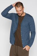 Men's Tri-Blend Cardigan Sweater - view 22