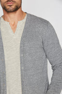 Men's Tri-Blend Cardigan Sweater - view 13