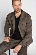 Men's Slim Fit Twill Jacket - view 5