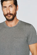 Men's V-Pocket Stripe Tee - view 18