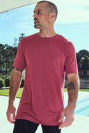 Men's Modal Oversized Crew Tee — Mika Jaymes (view 4)