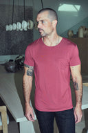 Men's Modal Pocket Sailor Crew Neck Tee - view 22