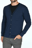 Men's Tri-Blend Cardigan Sweater - view 6