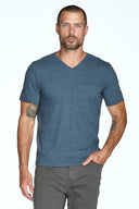 Men's Princeton Wide Pocket V-Neck Tee - view 10