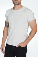 Men's Brolin Raw Neck Crew Stripe Tee - view 19