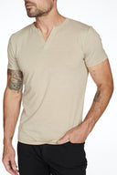Men's Tri-Blend Cross V-Neck Tee - view 9