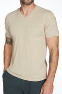Men's Princeton Wide Pocket V-Neck Tee - view 12