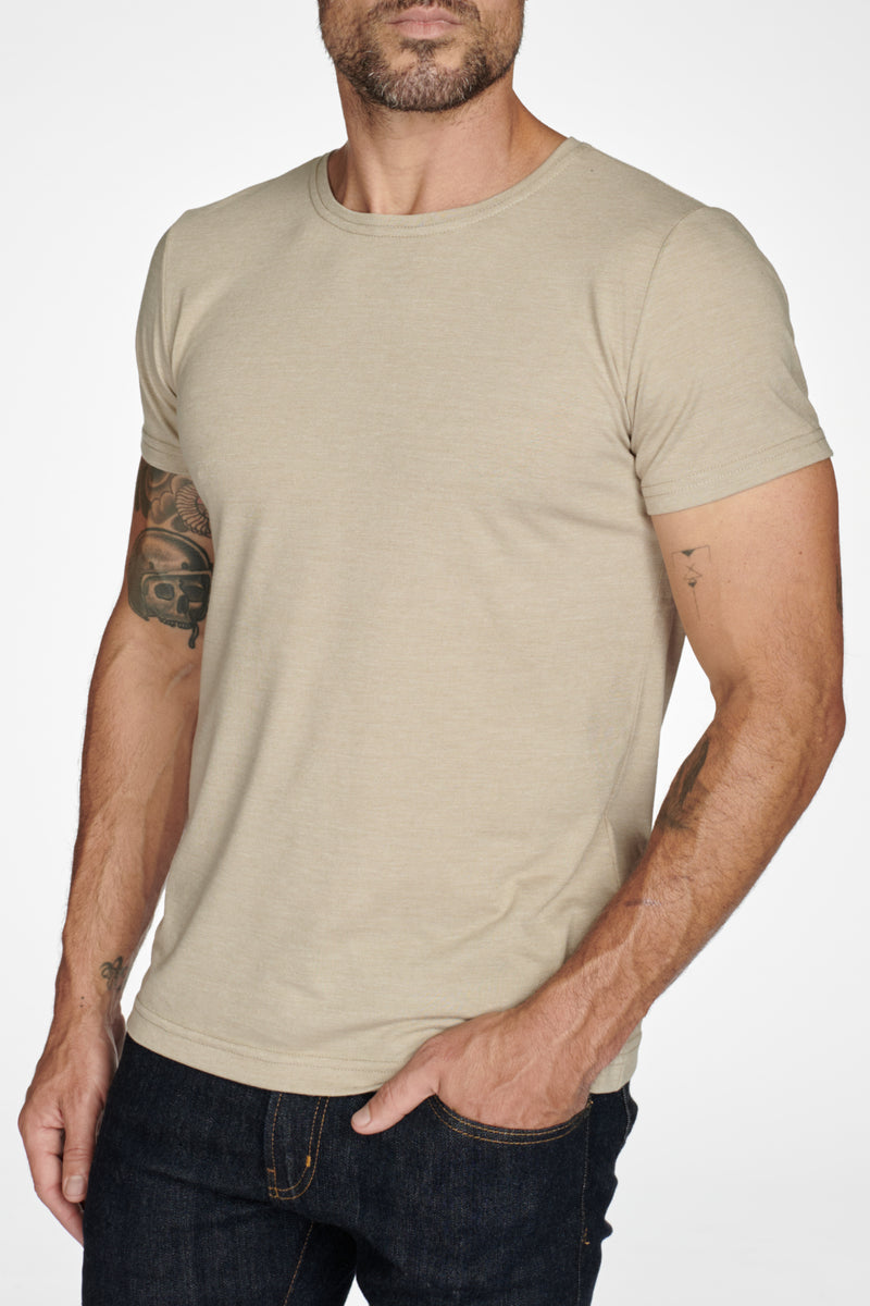 Men's Tri-Blend Crew Tee Shirt – Mika Jaymes