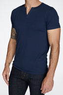 Men's Tri-Blend Cross V-Neck Tee - view 12