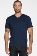 Men's Princeton Wide Pocket V-Neck Tee - view 16