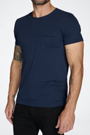 Men's Jersey Crew Neck Pocket Sailor Tee - view 25
